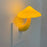 Funky Mushroom Shaped Wall Lamp