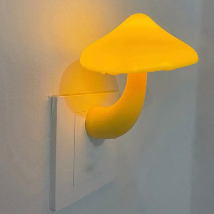 Light Changing Mushroom Wall Lamp