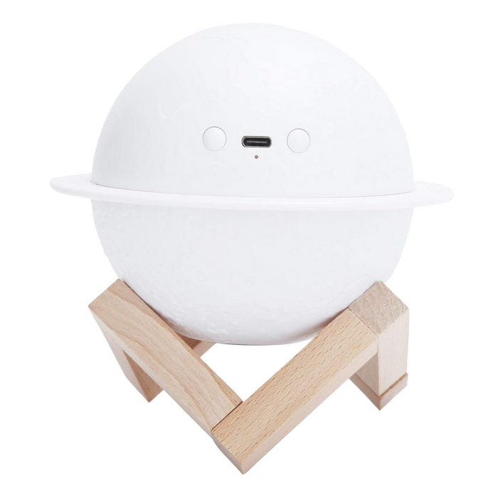 Planet Design Humidifier With Wooden Stand