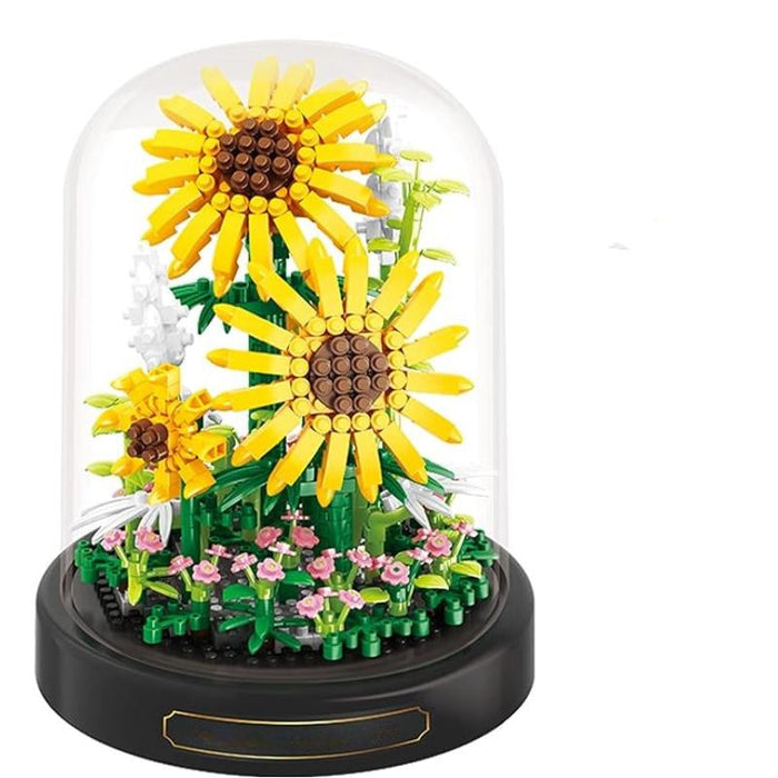 Sunlit Blooms Mini Brick Display