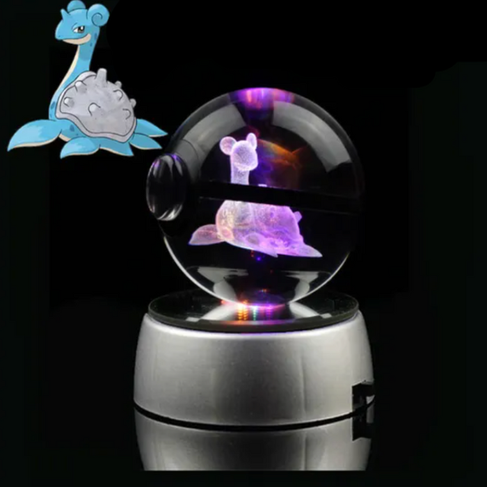 Pokémon Characters Crystal Ball Nightlight
