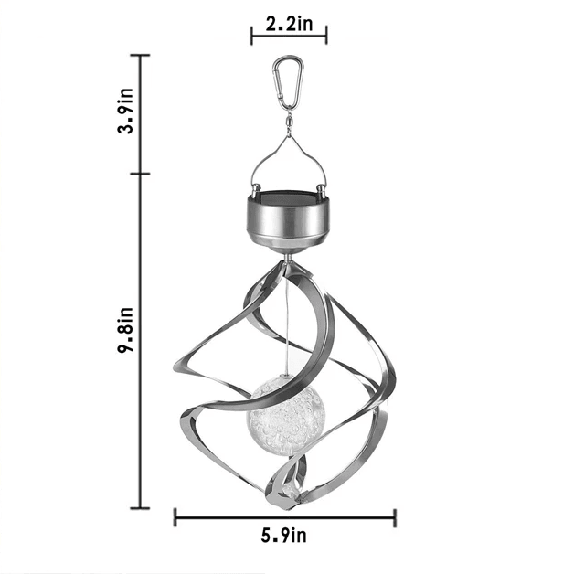 Solar Color Changing Chime - Solar Lights for Outdoor Decoration