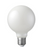 8W 12-24 Volt DC G95 Opal Dimmable LED Globe (E27) In Warm White