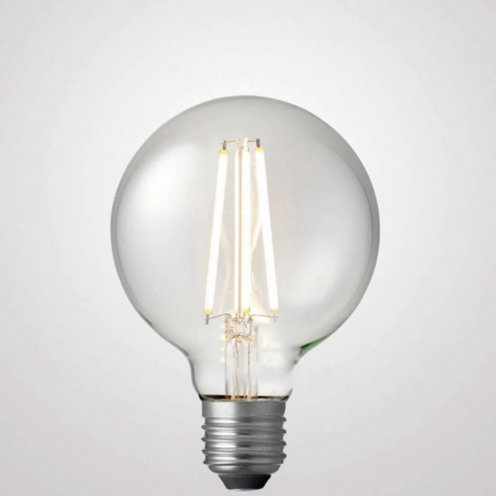 12W G95 Clear Dimmable LED Globe (E27) In Natural White