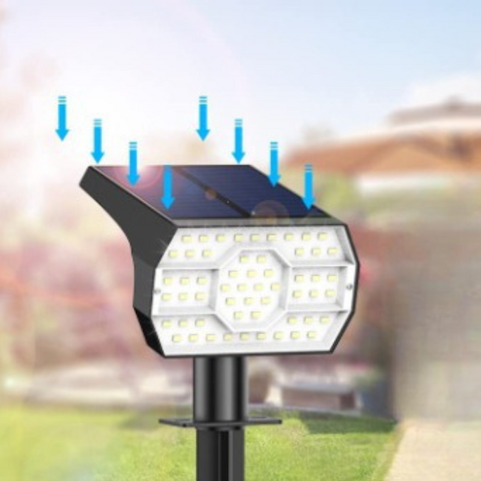 Waterproof 56 LED Solar Garden Pathway Lights