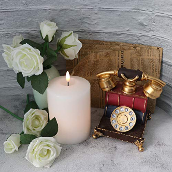 Flameless Flickering LED Candles | Waterproof Realistic Dancing LED Flames