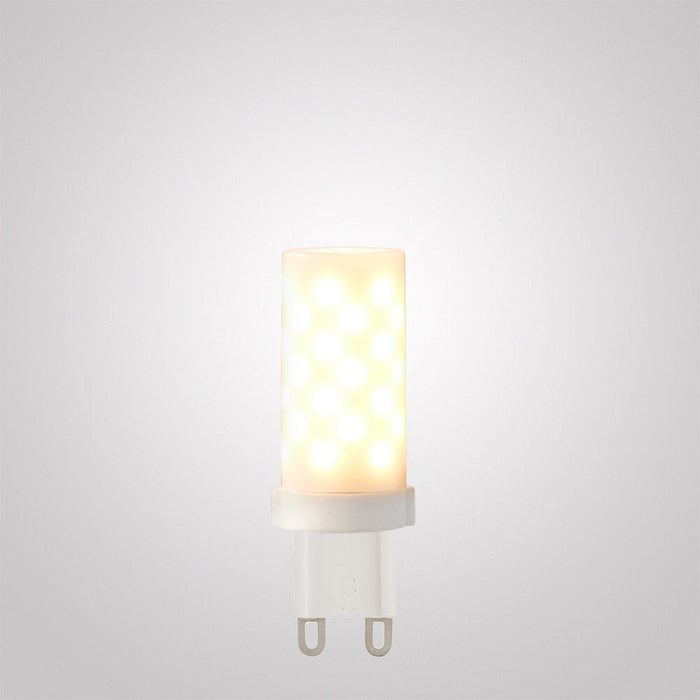3W G9 Frost Dimmable LED Light Bulb In Warm White