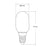 3W Pilot Dimmable LED Light Bulb (E12) In Warm White