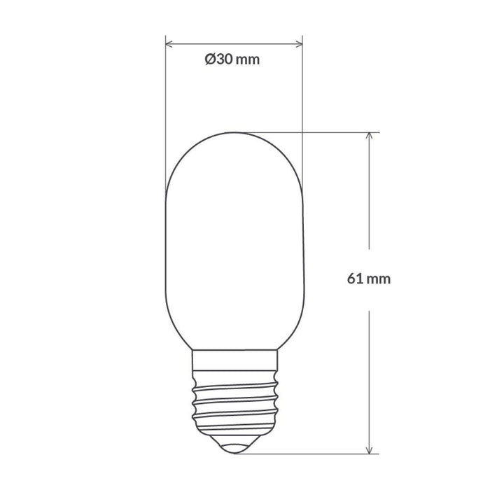 3W Pilot Dimmable LED Bulb (E27) In Warm White