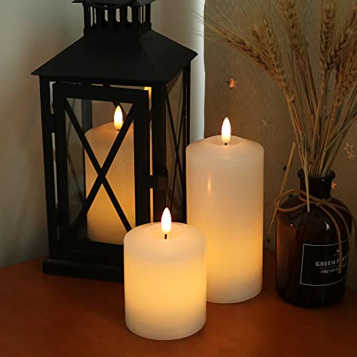 Flameless Flickering LED Candles | Waterproof Realistic Dancing LED Flames