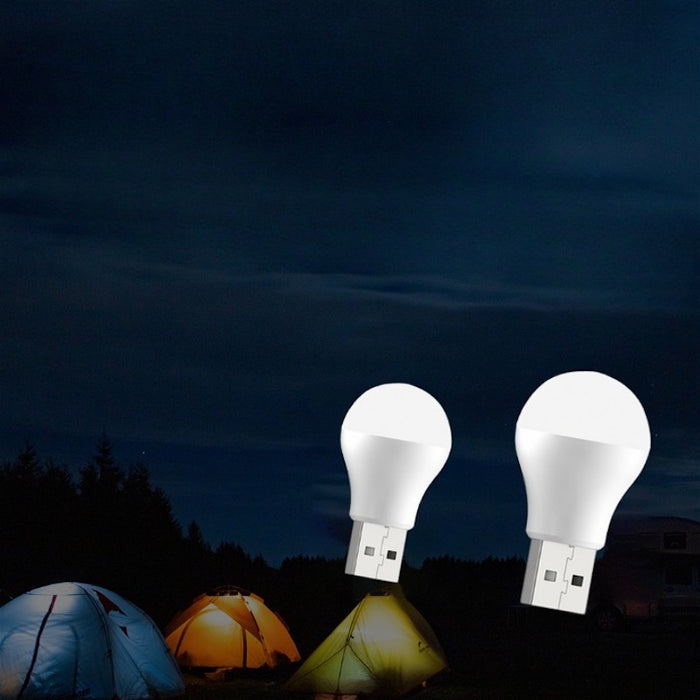 USB Plug Powered LED Bulb Light