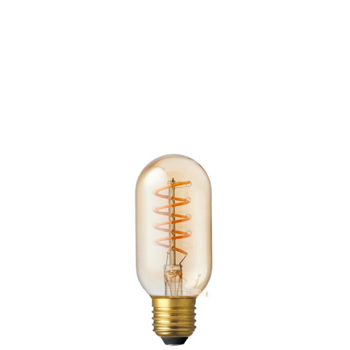 4W Amber Tubular Spiral LED Light Bulb (E27)