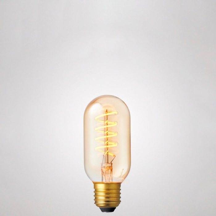 4W Amber Tubular Spiral LED Light Bulb (E27)