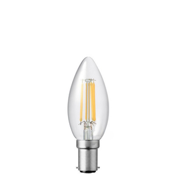 4W Candle Dimmable LED Bulb (B15) Clear in Natural White