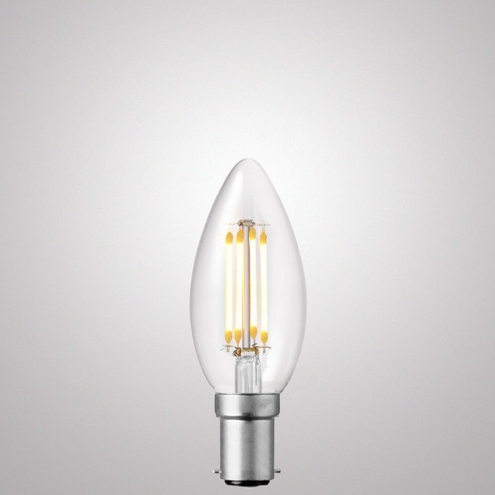 4W Candle Dimmable LED Bulb (B15) Clear in Natural White