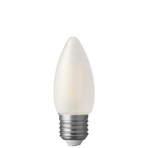 4W Candle Dimmable LED Bulb (E27) Frosted in Natural White