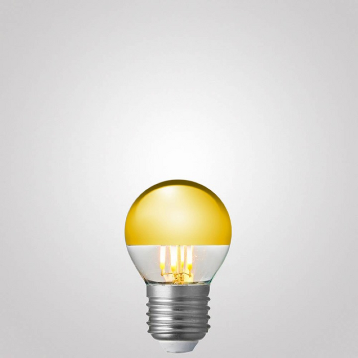 4W Fancy Round Gold Crown Dimmable LED Bulb (E27)