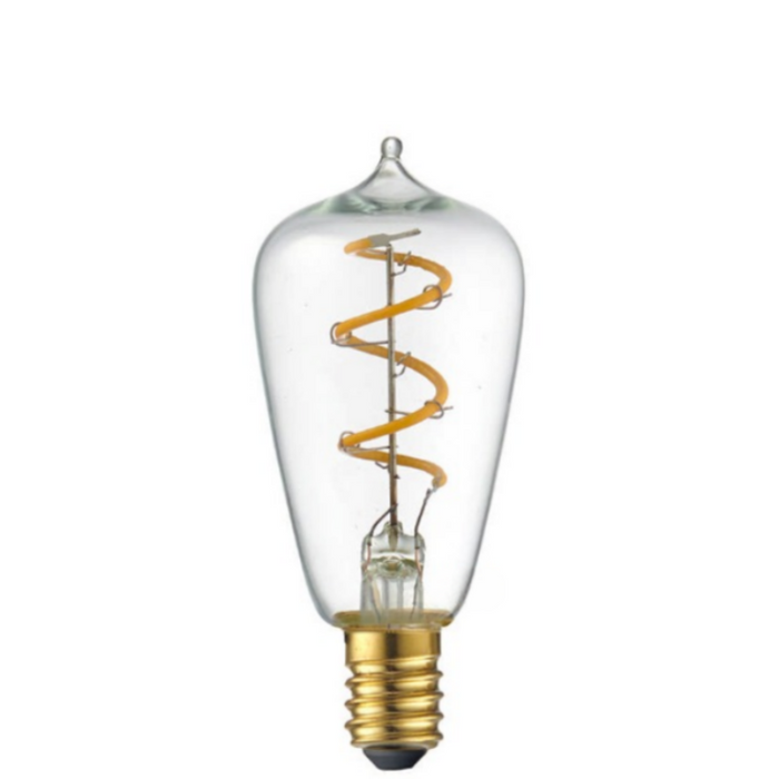 3W Mini Edison Spiral LED Bulb (E14) in Extra Warm White