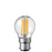 4W 12-24 Volt DC Fancy Round Dimmable LED Light Bulb (B22) in Warm White