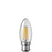 4W 12-24 Volt DC Candle Dimmable LED Bulb (B22) Clear in Warm White