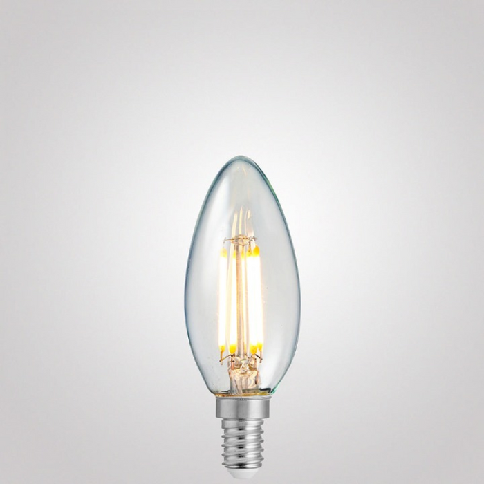 4W Candle Dimmable LED Bulb (E14) Clear in Warm White