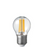 6W Fancy Round Dimmable LED Bulb (E27) Clear in Warm White
