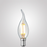 4W Flame Tip Candle Dimmable LED Bulb (B15) Clear in Warm White