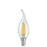 4W Flame Tip Candle Dimmable LED Bulb (E14) Clear in Natural White