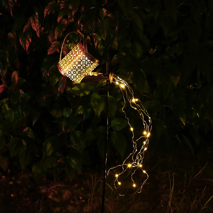 Solar Powered Sprinkles Fairy LED Light Lantern