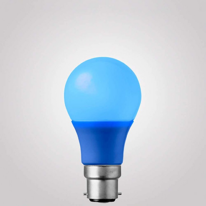 5W Blue GLS LED Light Bulb (B22)