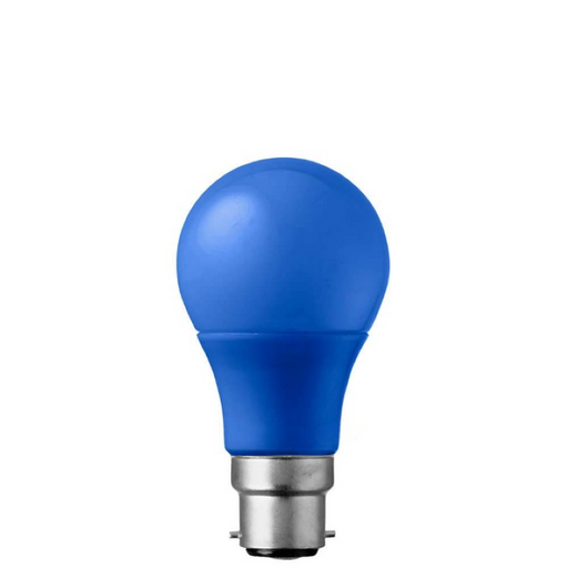 5W Blue GLS LED Light Bulb (B22)
