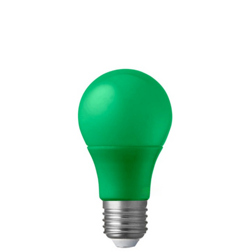 5W Green GLS LED Light Bulb (E27)