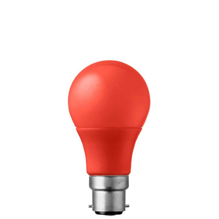 5W Red GLS LED Light Bulb (B22)