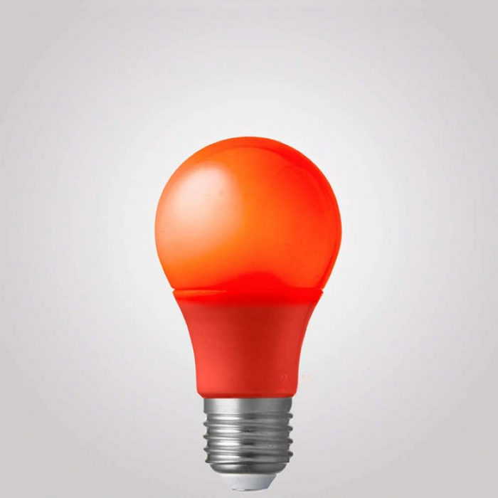 5W Red GLS LED Light Bulb (E27)