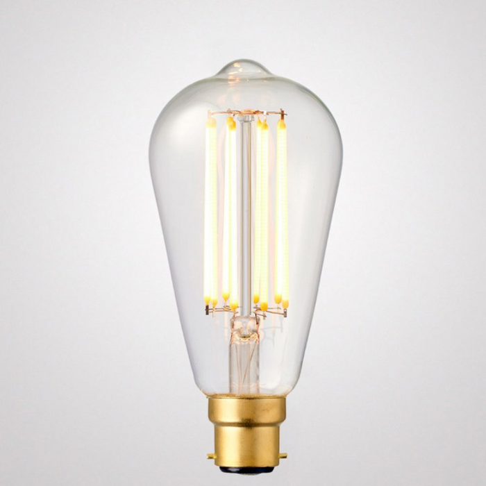 6W Edison Dimmable LED Light Bulb (B22) in Extra Warm White