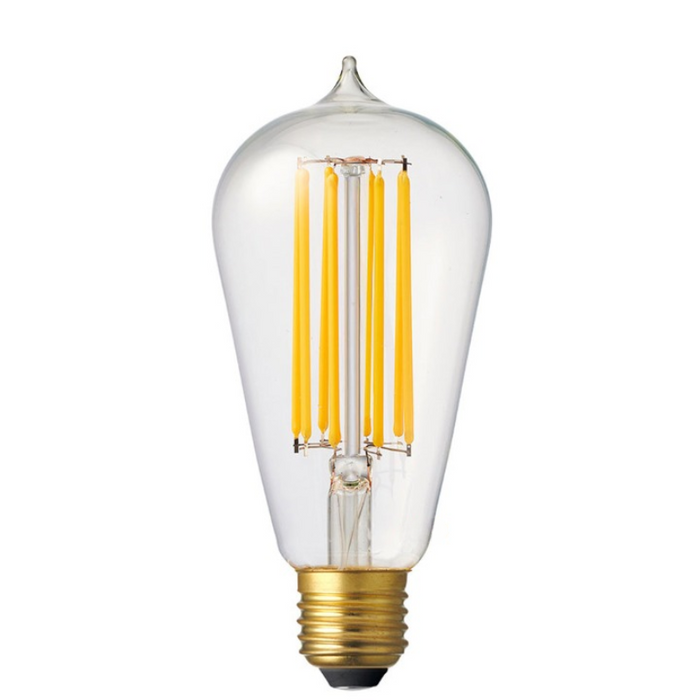 6W Edison Dimmable LED Light Bulb (E27) in Extra Warm White