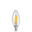 6W Candle Dimmable LED Bulb (E12) Clear in Warm White