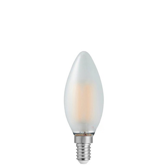 6W Candle Dimmable LED Bulb (E14) Frost in Warm White
