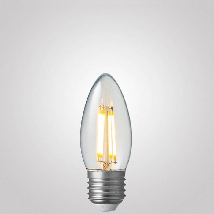 6W Candle Dimmable LED Bulb (E27) Clear in Warm White