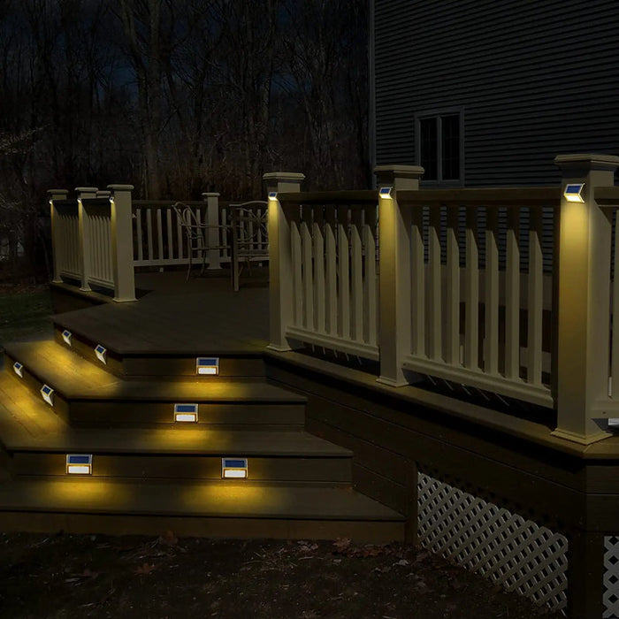 Classic Solar Deck Lights Outdoor