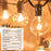 25FT Globe String Lights With Bulbs