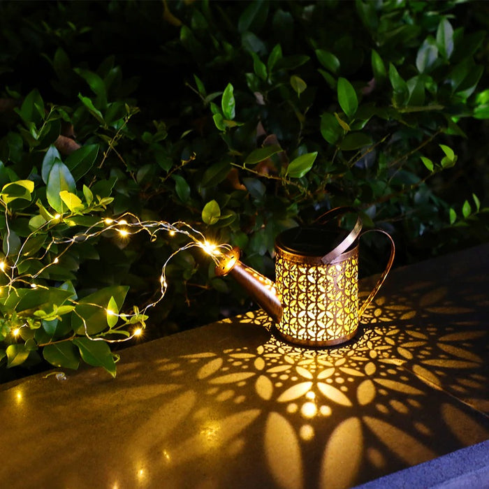 Solar Powered Sprinkles Fairy LED Light Lantern