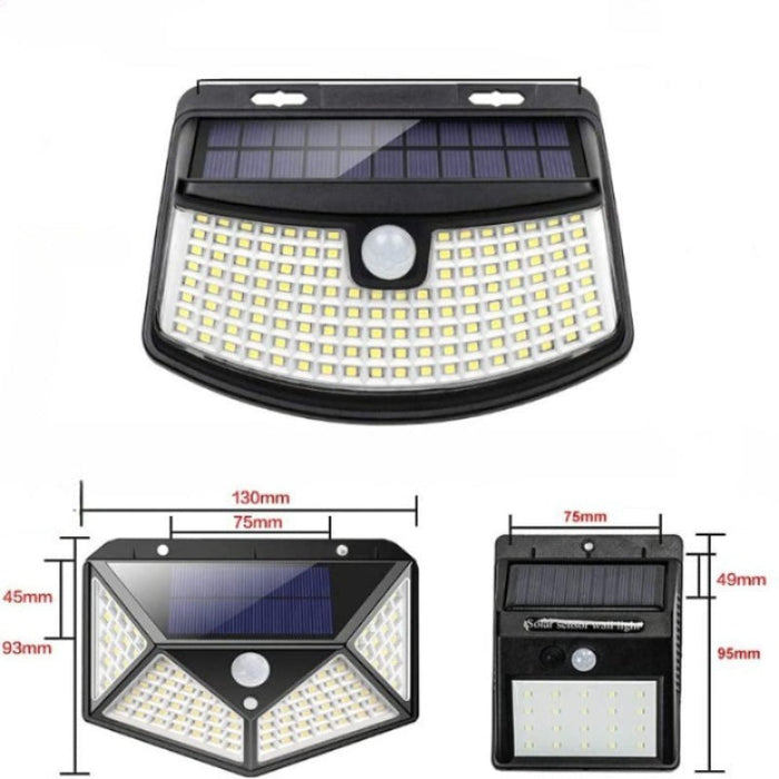 New Solar Lights With 120 LEDs