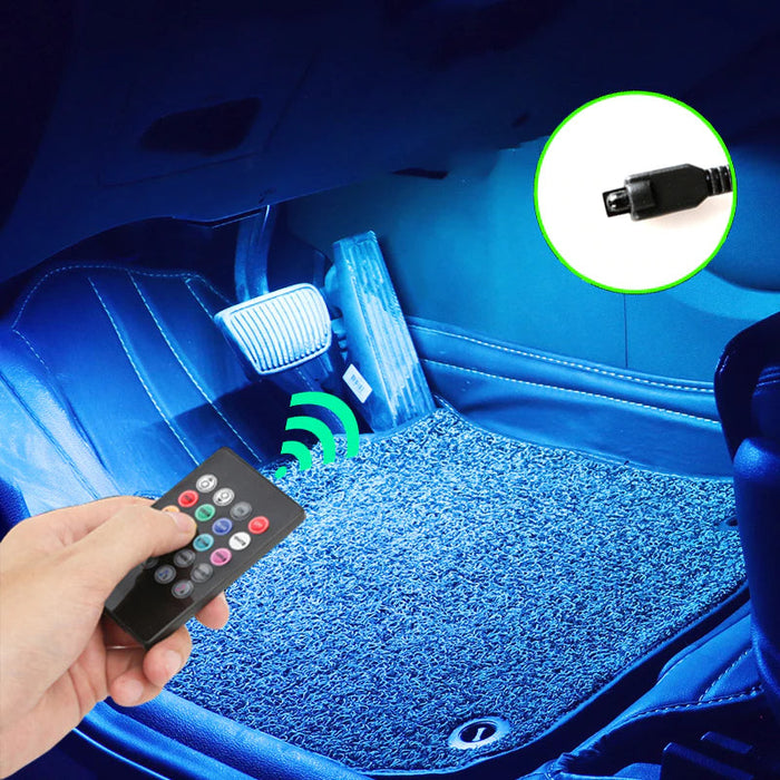 LED Controllable Ambient Car Light With Lighter