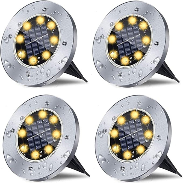 Solar Ground Lights For Outdoor
