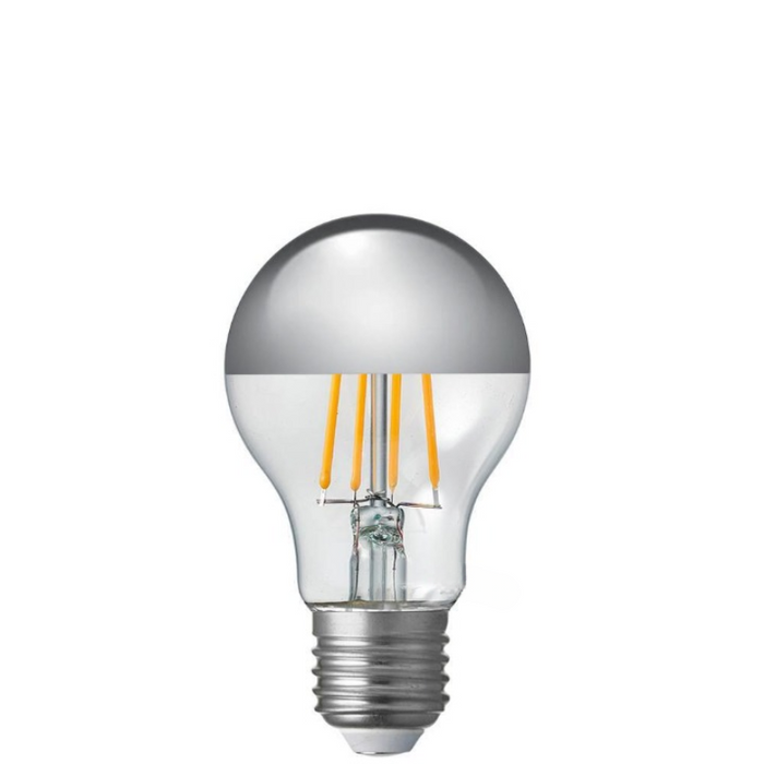 9W GLS Silver Crown LED Dimmable Light Bulb (E27)