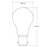 10W GLS Dimmable LED Bulb (B22) Clear in Warm White