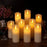 Pack Of 9 LED Candles With Remote Timer