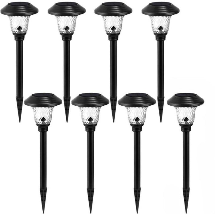 Automatic Solar Powered Pack of 8 LED Lights