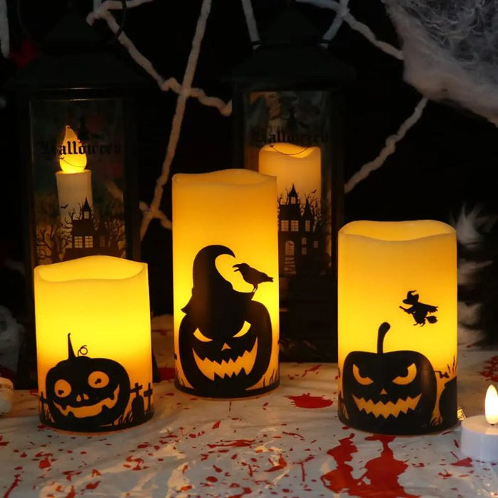 Halloween Themed LED Candles